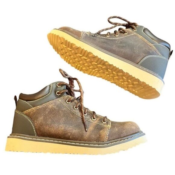 Brahma Work Boots Oil &‎ Slip Resistant Rustic Boots Men's Size 8 NWOT - Picture 1 of 5